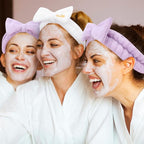 CIEHER 8 Pack White & Purple Spa Headband - Image 5