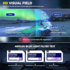 ANYLUV Blue Light Glasses Men Woman, Eye Strain Relief Eye Protection - Image 6