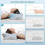 DONAMA Cervical Pillow for Neck and Shoulder Pain Relief, Cooling Contour - Image 4
