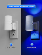 L LOHAS LED Night Light, Light Sensor, Dimmable Night Light, Calm Blue - Image 3