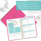 Taja Undated Weekly Planner, Weekly To Do List Notebook - Image 3