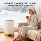 Large Towel Warmer for Bathroom, Unlimited Heating Heated Towel Warmers Bucket - Image 2