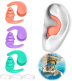 Kids Swimming Ear Plugs, 3 Pairs Waterproof Reusable Silicone Child Swim - Image 9