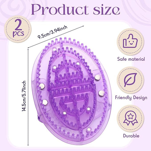 2 Pcs Meridian Massage Brush Magnetic Full Body Meridian Brush Beauty Salon - Image 2