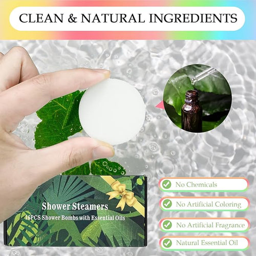 16 Pack Shower Steamers Aromatherapy - Image 2
