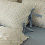 mixinni Blue Floral Duvet Cover Set King - Image 8