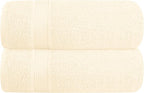 Elvana Home Cotton 2 Pack Oversized Bath Towel Set 28x55 inches, Large Bath by Unknown