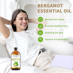 EUQEE Bergamot Essential Oil 118ml Pure Bergamot Oil - Image 3