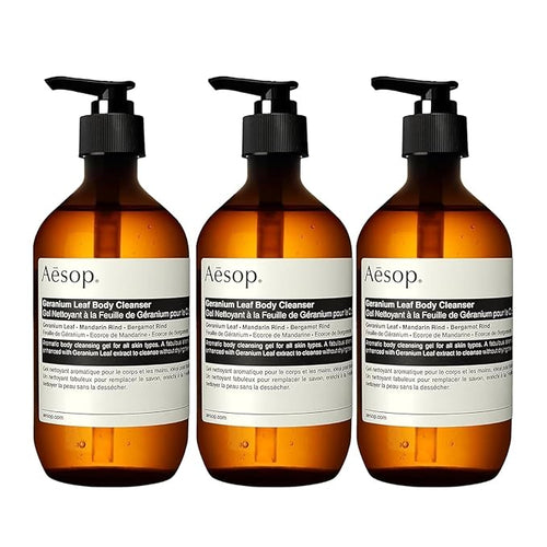 Aesop Geranium Leaf Body Cleanser | Gentle Shower Gel by AesopUSA