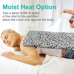 Heating Pad for Back Pain and Cramps Relief, Ultra Soft Microplush Heating Pad - Image 7
