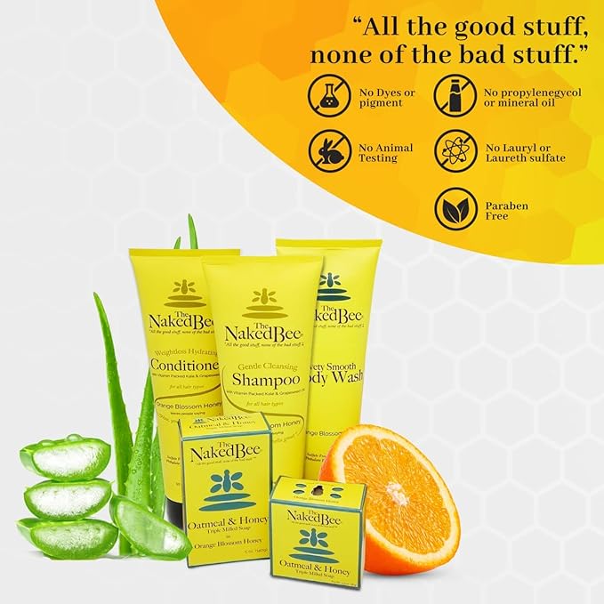 The Naked Bee Lavender and Beeswax Hand Cream Intensive Nourishing Cream - Image 2