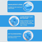 RamPula Silicone Body Scrubber, Silicone Loofah, Quick-Dry Exfoliating Body - Image 4