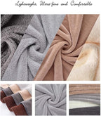 Lumimi Towels 6 Piece Soft Microfiber Bath Towel Set Salon Gym Yoga Travel - Image 5