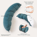 Peallow – Long Round Body Pillow - Image 3