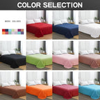 Microfiber Queen Bedding Flat Sheet, Ultra Soft and Wrinkle, Stain Resistant - Image 5