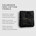 Fromm ColorSafe 100% Cotton Bleach Proof Salon Hair Towels - Image 3