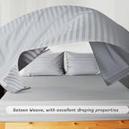 Cotton Flat Sheets Only, 600 TC 100% Cotton Flat Sheet Top Sheet Only, Twin - Image 9