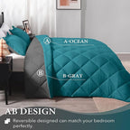 downluxe Queen Comforter Set - Image 4