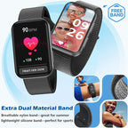 MorePro Health Fitness Tracker for Women Men, 24/7 Heart Rate Blood Pressure & - Image 8