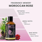 Moroccan Rose Fragrance Oil Essential Oil, MAYJAM 3.38FL.OZ Moroccan Rose Oil - Image 4