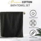 KAHAF COLLECTION 100% Cotton Bath Towels, 24x48 Pack of 6 Towels, Quick Dry - Image 4