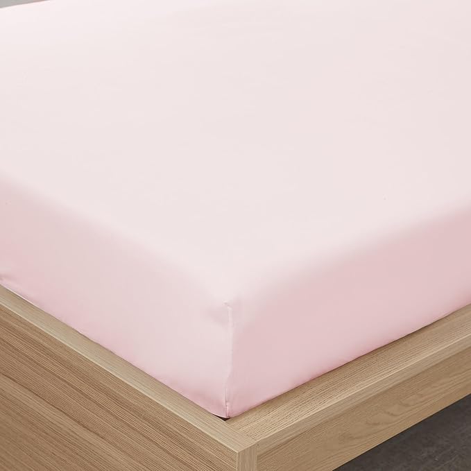 Twin XL Fitted Sheet Only with Full Elastic & Built in Corner Sheet Straps to - Image 4