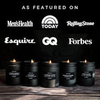 Craft & Kin Premium Smoke & Vanilla Candle | Black Scented Candles - Image 7