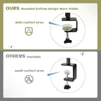 2 Pack Deck Bird Feeders Deck Mount Bird Bath Spa - Image 7