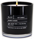 Lulu Candles | Whiskey Caramel | Smells Woody & Sweet | Luxury Scented Soy Jar by LULUCANDLES