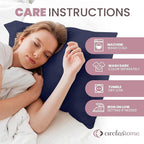 CirclesHome Pillow Protectors 2 Pack Queen Zippered - Image 8