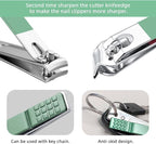 Manicure Set 8 in 1 Nail Clipper Set, Fingernail & Toenail Clippers, Manicure - Image 4