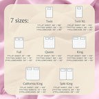 LuxClub 4 PC Sheet Set Bed Sheets Deep Pockets 16" Eco Friendly Wrinkle Free - Image 4