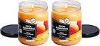 Mango Two Pack Odor Eliminating Highly Fragranced Candle - Image 3