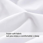 HBHLFZ Full Fitted Sheet Only, Soft Breathable Bottom Sheet - Image 4