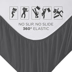 Royale Linens Fitted Sheet Full - Image 5