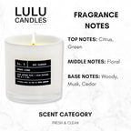 Lulu Candles | Fresh Linen | Smells Clean & Crisp | Luxury Scented Soy Jar - Image 2
