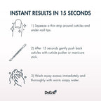 DeEnti Instant Cuticle Remover Gel, Eucalyptus, 8 Oz Bottle, Professional - Image 4
