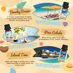 ARVIDSSON Beach Fragrance Oils Set, Summer Essential Oils - Image 4