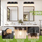 Licperron 4-Lights Farmhouse Vanity Lights - Image 3