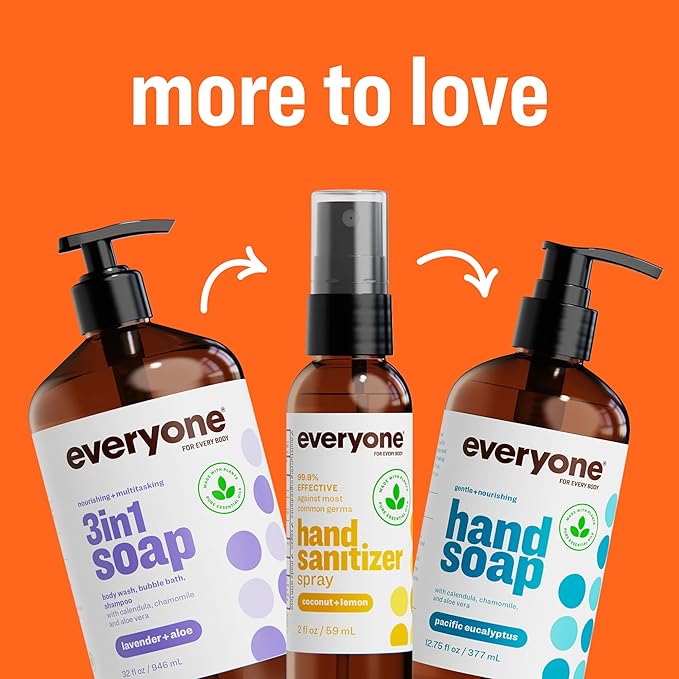 Everyone 3-in-1 Soap, Body Wash, Bubble Bath, 32 Ounce, Cedar and Citrus - Image 7