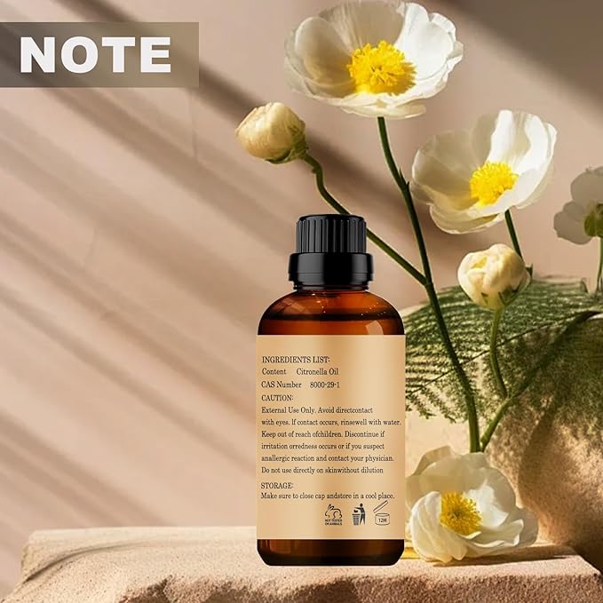 Citronella Essential Oils, 30ML Pure and Natural Essential Oil - Image 6