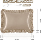 Homiest Ruffle Satin Pillowcase - Image 3