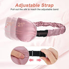 VOCOSTE 22 Momme Pure Silk Sleep Mask - Image 5
