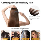 Dandruff Comb Wide Tooth, Stainless Steel Fine Tooth Lice/Psoriasis Scalp Detox - Image 2