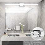 Aipsun 40 inch Modern LED Vanity Lights Adjustable Bathroom Light Fixtures Over - Image 2