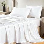 CozyLux Satin Sheets Twin Sheet Set by CozyLux