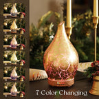 Porseme Essential Oil Diffuser Glass Aromatherapy Ultrasonic Humidifier - Image 2