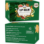 AZEN 240 Pack Lip Balm, Natural Lip Balm Bulk, Lip Care Product, Moisturizing - Image 8