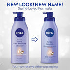 NIVEA Smooth Daily Moisture Body Lotion, Shea Butter 16.9 oz - Image 2