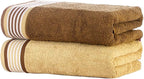 CASA COPENHAGEN He & She 2Pcs 100% Egyptian Cotton Large Designer Bathsheet - Image 7